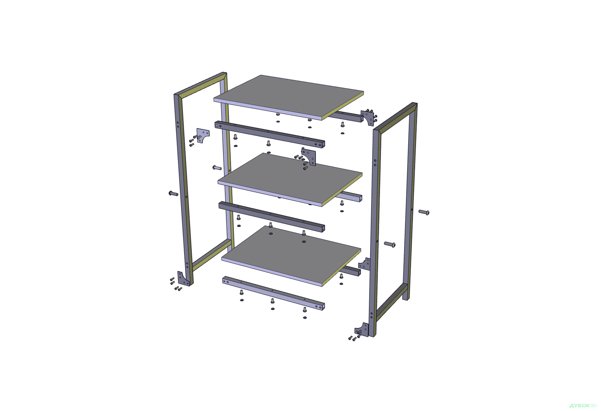 Изображение 3 - Стол журнальный (серия Ромбо) Металл-Дизайн