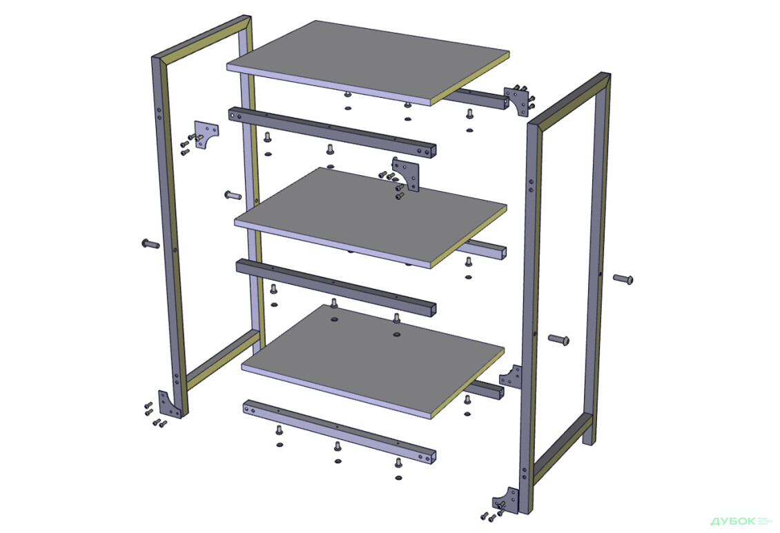 Изображение 3 - Стол журнальный (серия Ромбо) Металл-Дизайн