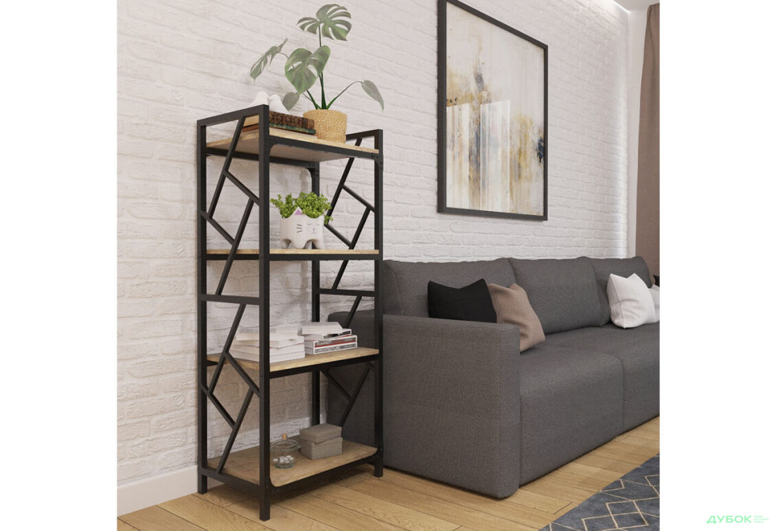 Изображение 2 - Стеллаж 4 полки (серия Ромбо) Металл-Дизайн