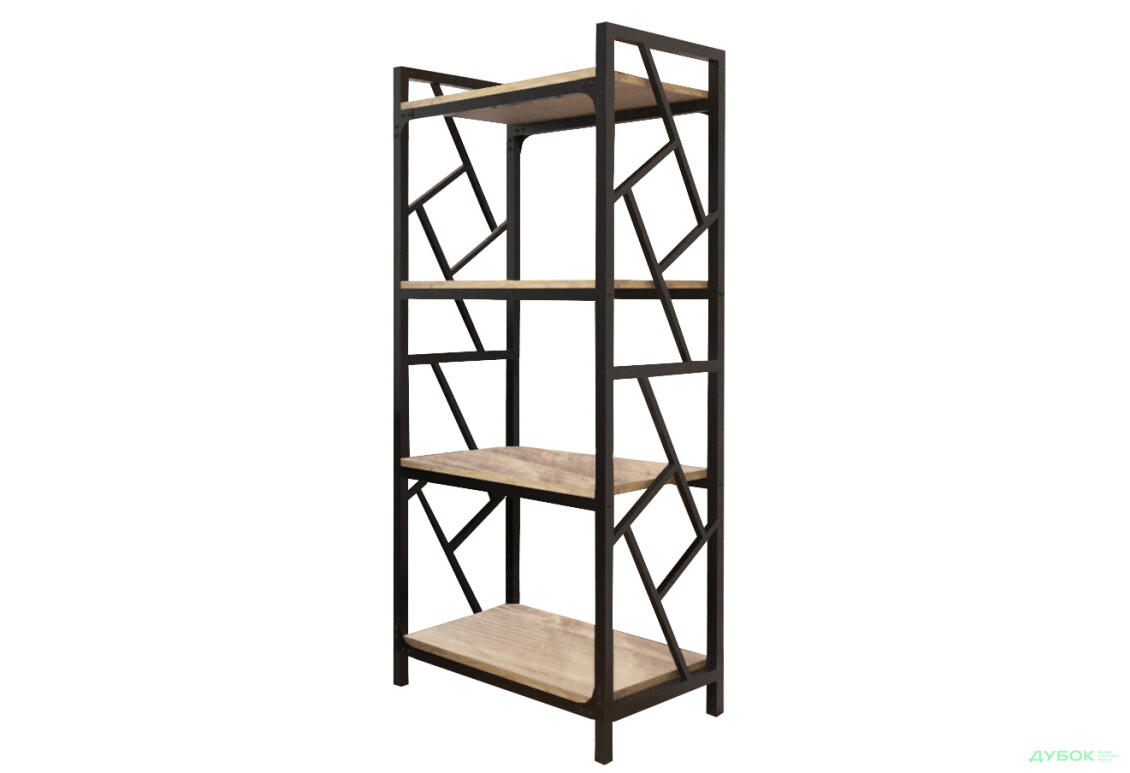 Стеллаж 4 полки (серия Ромбо) Металл-Дизайн