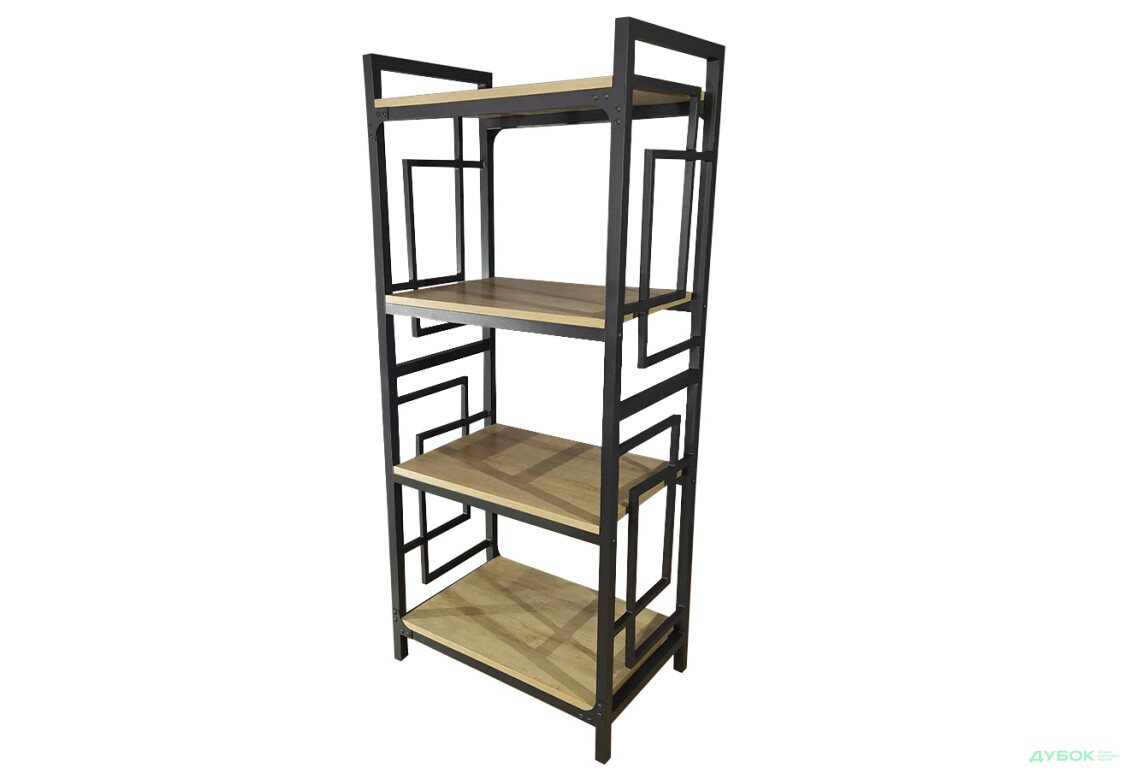 Стеллаж 4 полки (серия Квадро) Металл-Дизайн