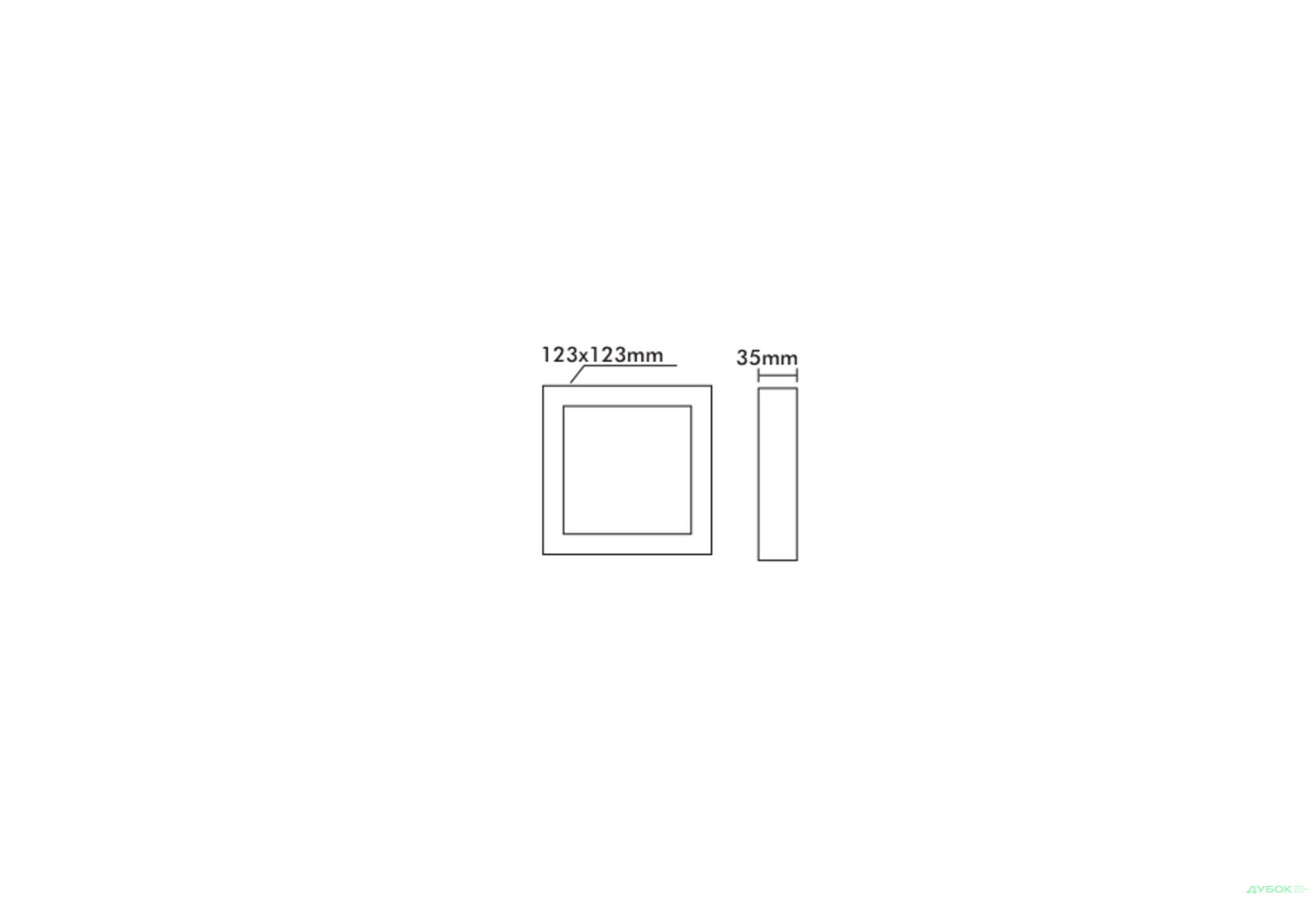 Изображение 2 - Светильник LED НББ LINDA-S 9W 6000K 800LM 112мм Вито