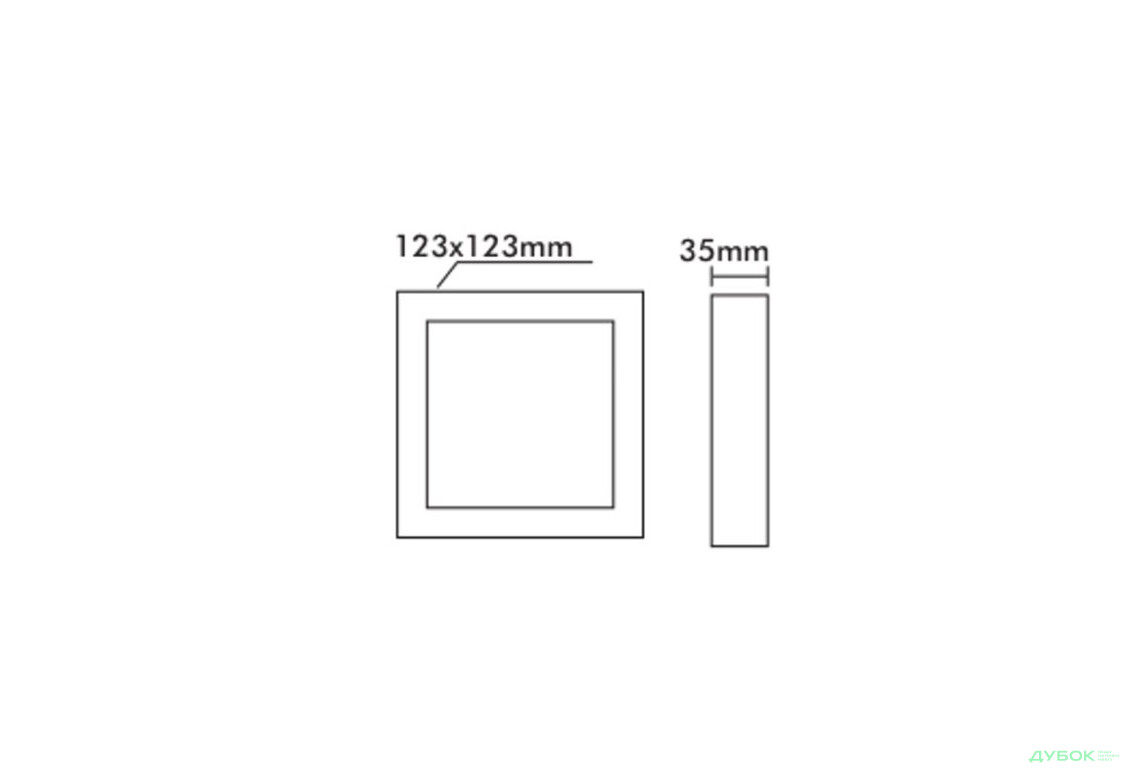 Изображение 2 - Светильник LED НББ LINDA-S 9W 6000K 800LM 112мм Вито
