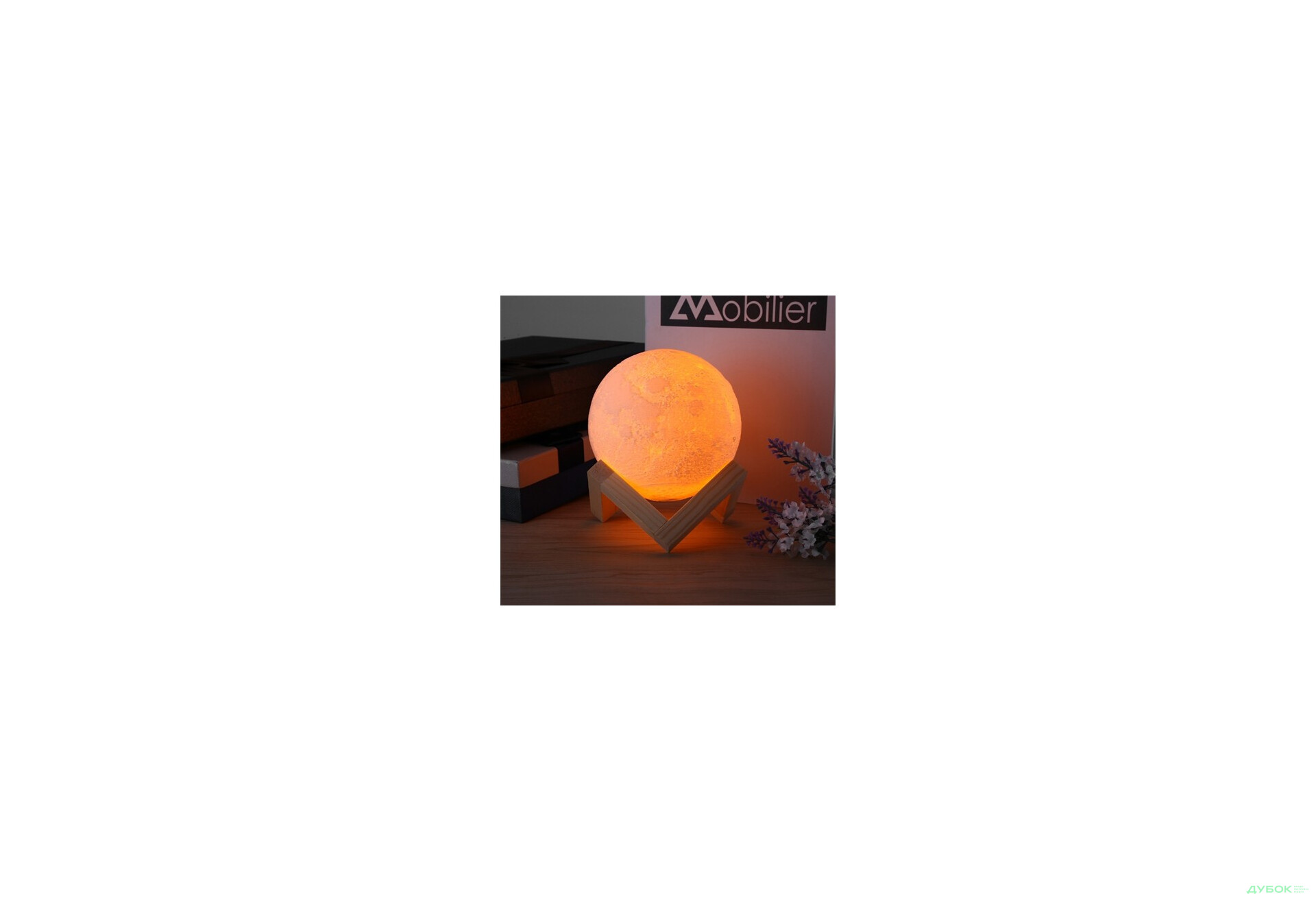 Зображення 4 - Нічний світильник Лампа 3D Луна дотик К203 Happy light