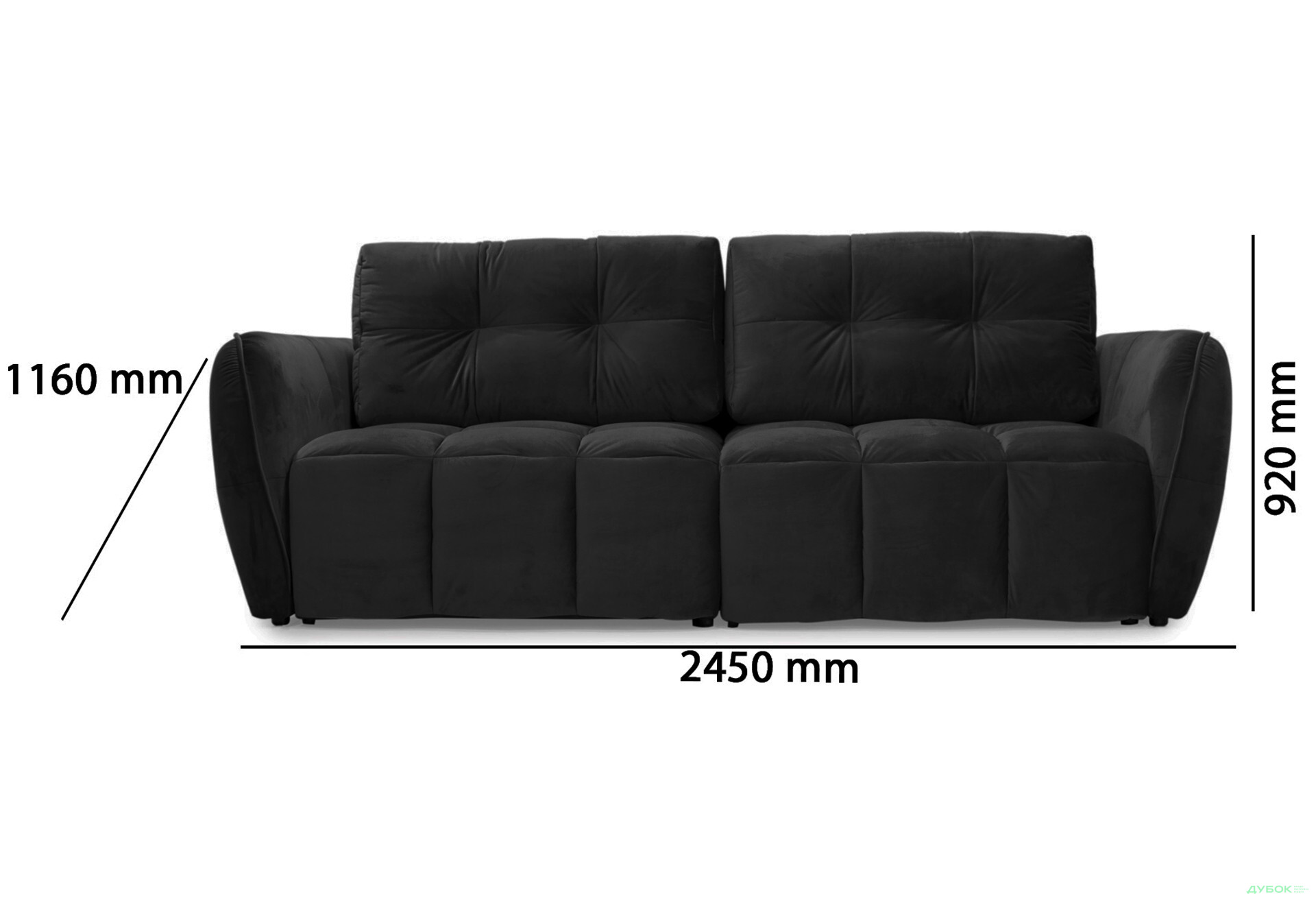 Изображение 17 - Диван Бруклин / Brooklyn Диван прямой 3 seater (Нераскладной) Давидос