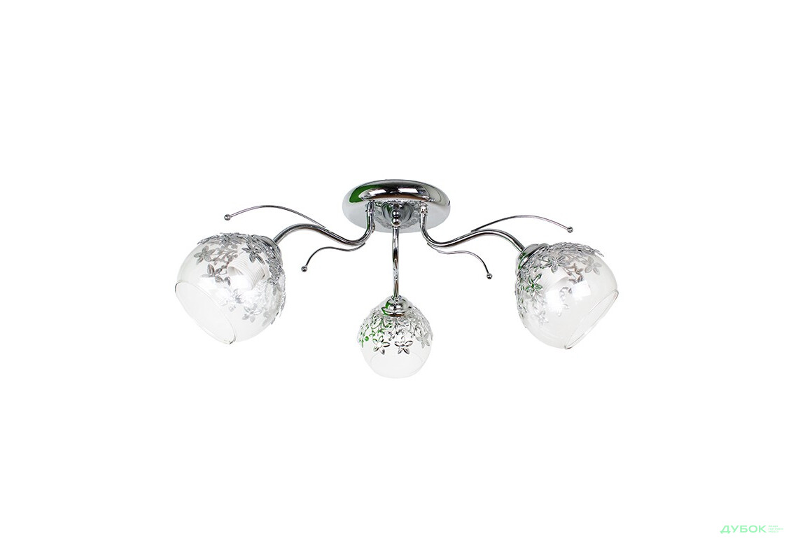 Люстра 29-L010/3 CR+WT Нумина