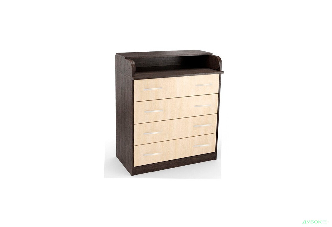 Комод 4Ш + пеленальна надстройка MebelStar