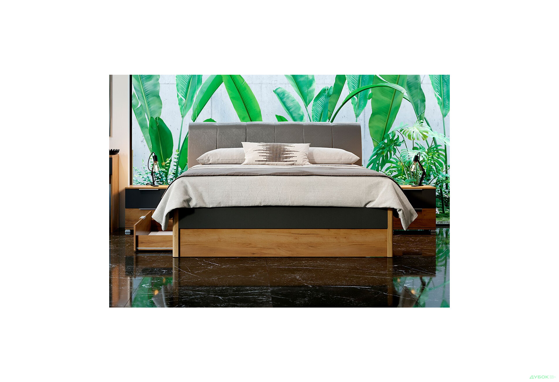 Модульна спальня Рамона MiroMark - Зображення 2 Зображення 2 - Модульна спальня Рамона MiroMark