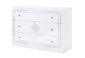 Изображение 1 - Комод MiroMark Луиза с 3 ящиками 118 см Белый