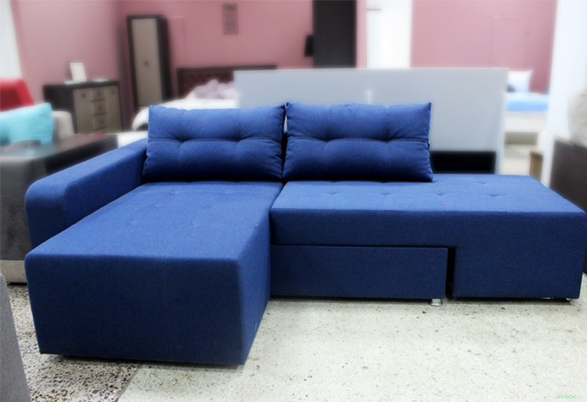 Фото 3 - Мягкий уголок Фиеста ППУ Угловой диван (Дизайн ІІ) Sofyno
