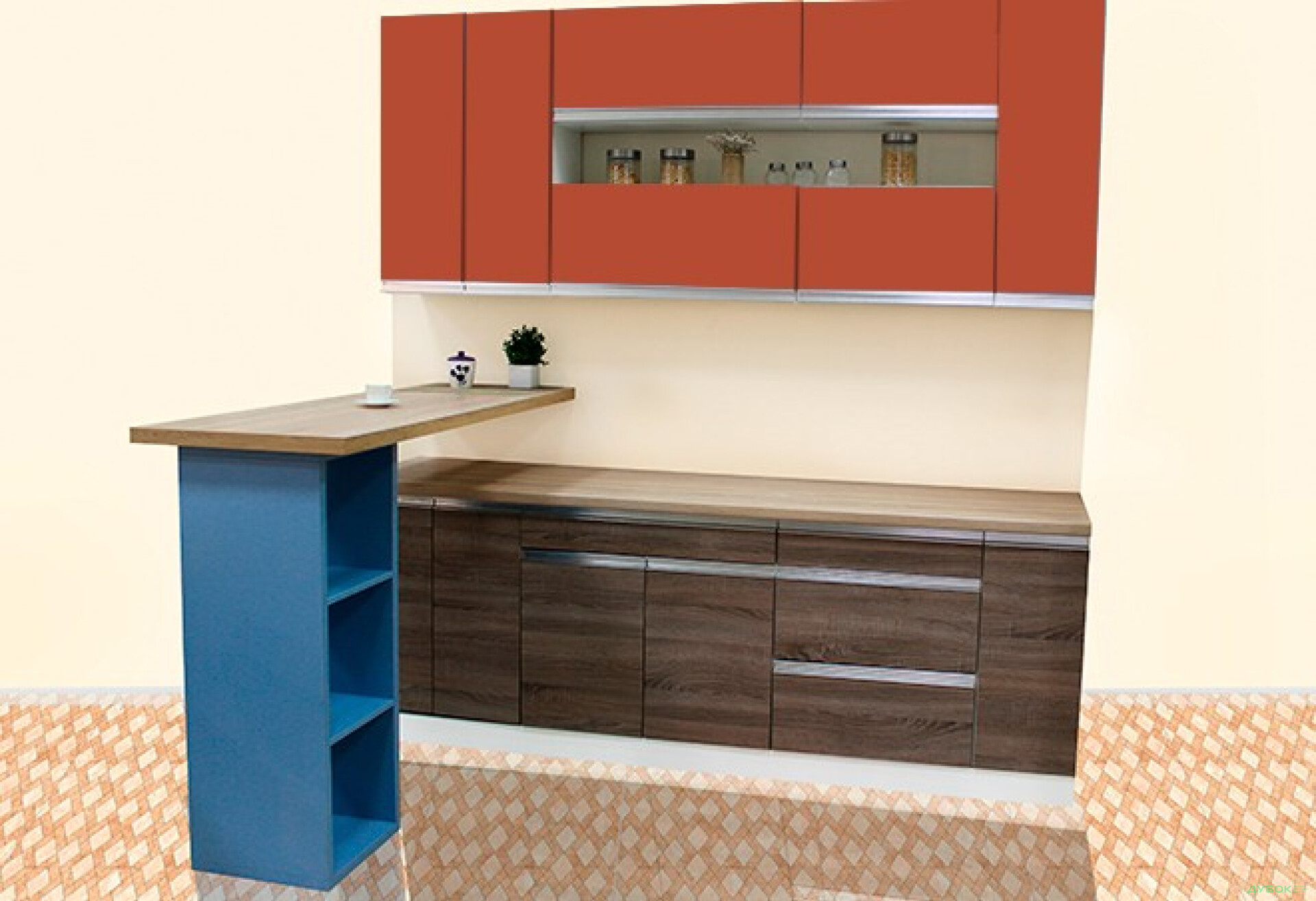 Фото 1 - Кухня Альбина SALE Комплект 2.3х1.6 Выставочная модель Вип-Мастер