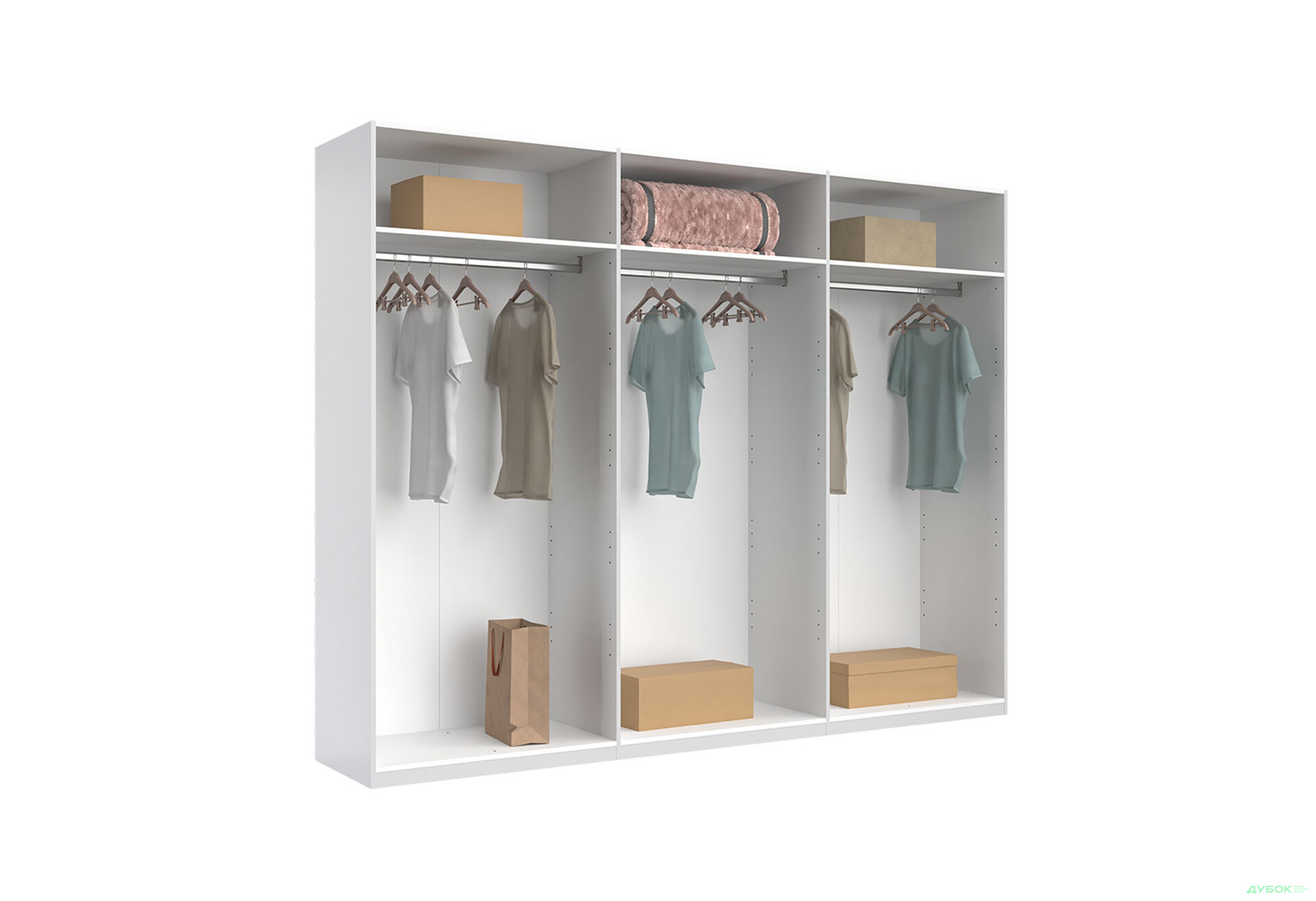 Спальня MiroMark Луїза з шафою 6D, 160 см - Зображення 5 Зображення 5 - Спальня MiroMark Луїза з шафою 6D, 160 см