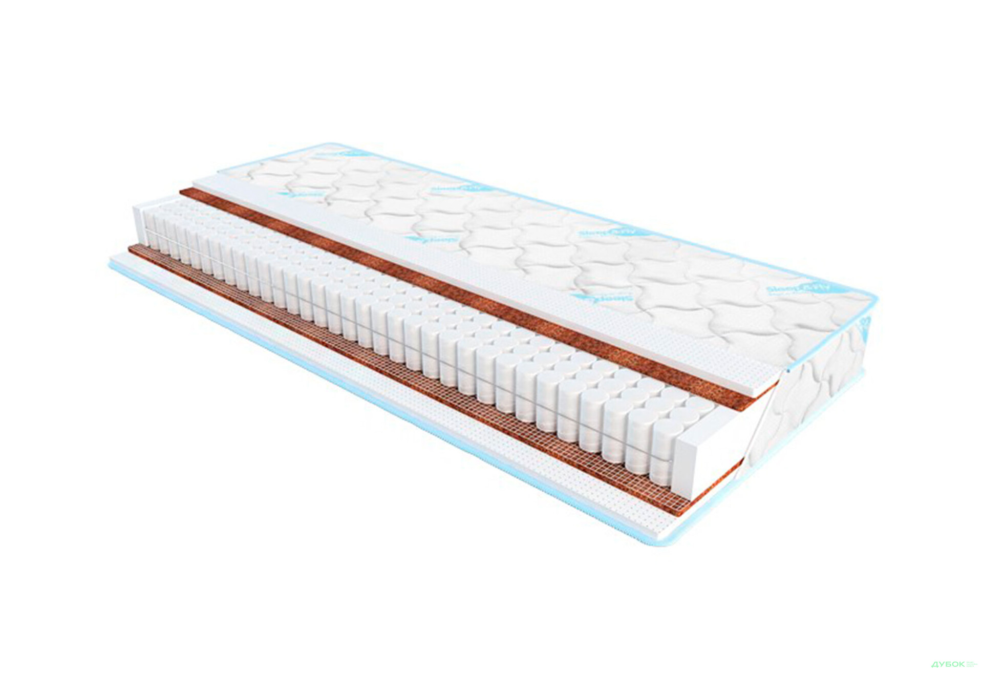 Зображення 1 - Матрац Sleep&Fly Extra Latex / Екстра Латекс (чохол зі стрейчу) ЕММ