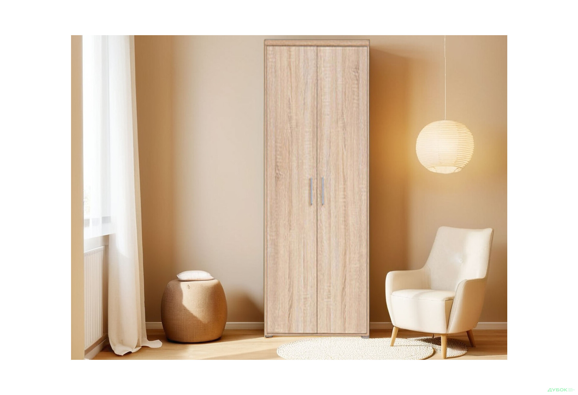 Шкаф Gerbor холдинг Офис-Лайн 2-дверный 79 см Дуб сонома - Изображение 2 Изображение 2 - Шкаф Gerbor холдинг Офис-Лайн 2-дверный 79 см Дуб сонома