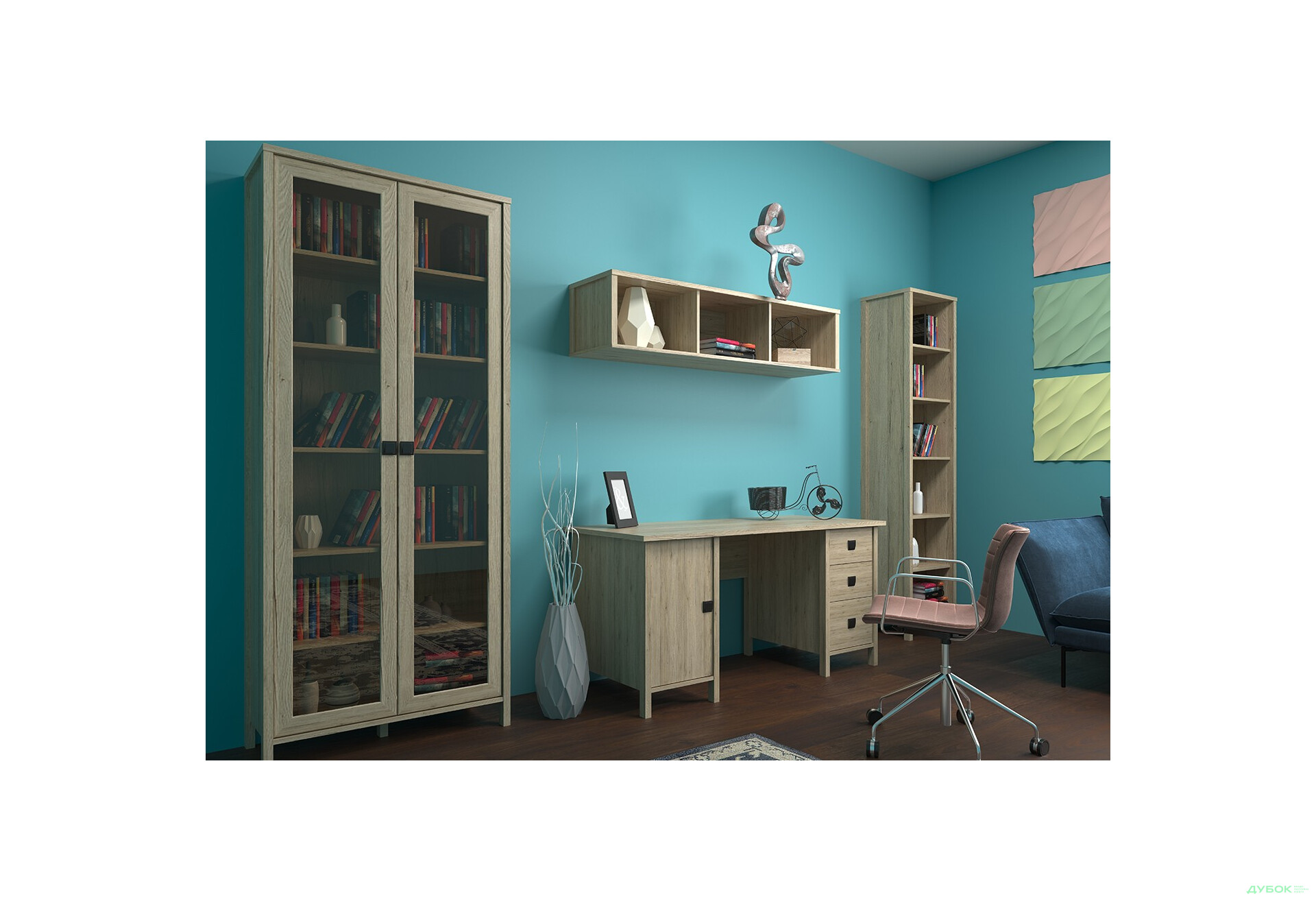 Зображення 5 - Модульна вітальня Марокко Дуб Санремо VMV holding