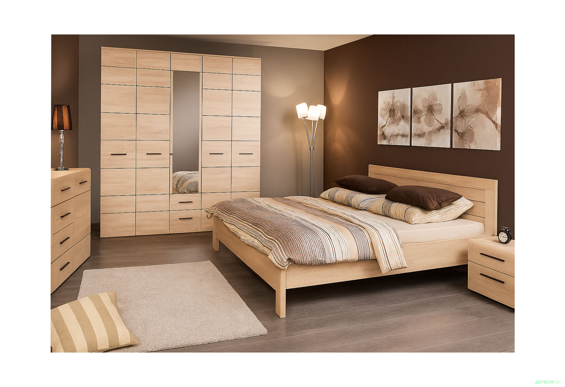 Спальня VMV holding Соло 5-дверна 160х200 см - Зображення 1 Зображення 1 - Спальня VMV holding Соло 5-дверна 160х200 см