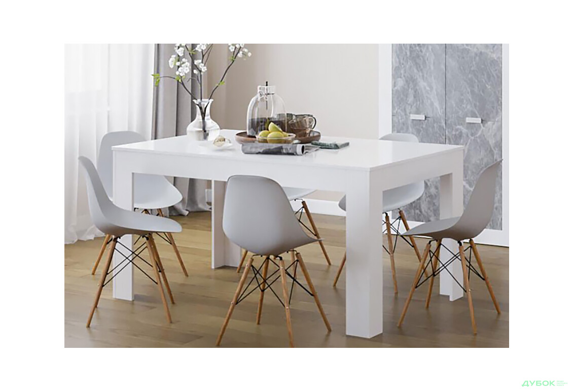 Стіл обідній Світ Меблів Прага 160x90 см - Зображення 2 Зображення 2 - Стіл обідній Світ Меблів Прага 160x90 см