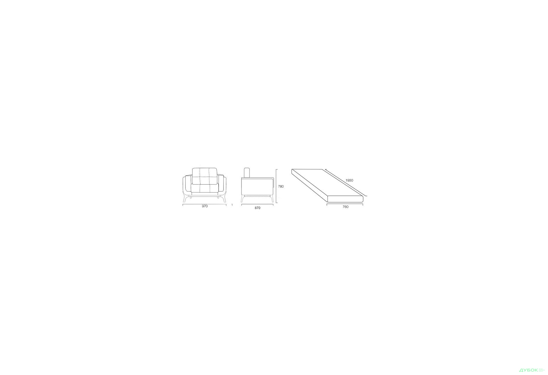 Кресло Тед / Ted Давидос - Изображение 8 Изображение 8 - Кресло Тед / Ted Давидос