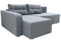 Фото 3 - М'який куточок Фієста ППУ Кутовий диван (Дизайн VІІІ: тк.Reverrt 527, кут 7) Sofyno