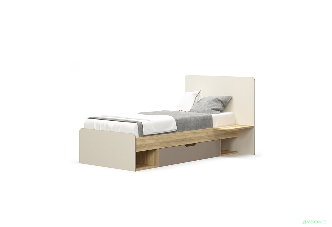 Кровать 90 б/м + вклад цельный Лами Мебель Сервис