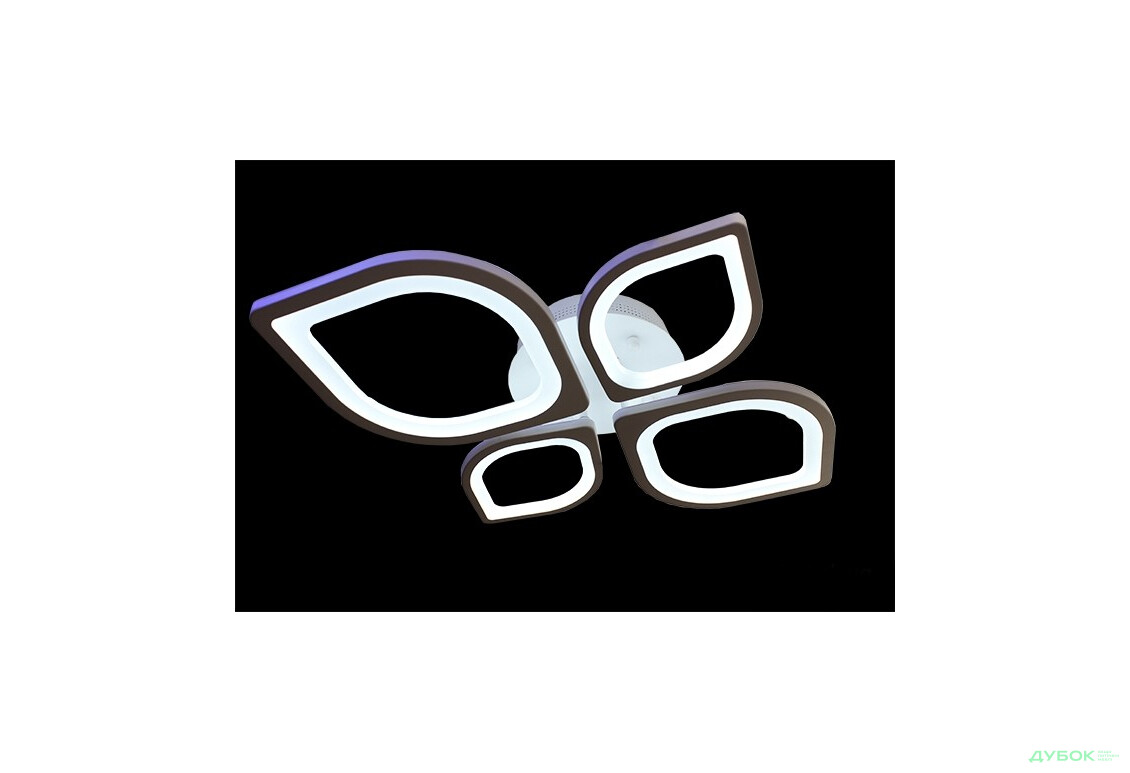 Люстра 43-GH39048/2+2 W+WW 60W с пультом Нумина