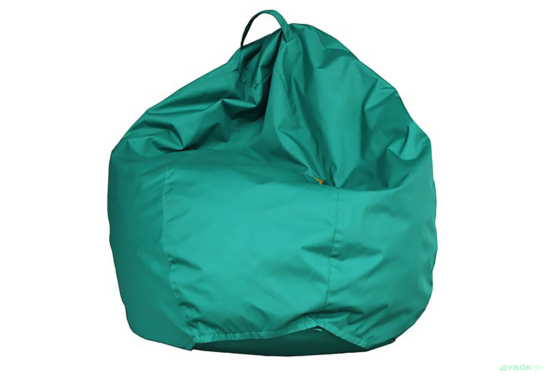 Фото 3 - Кресло-груша зеленая 115х85 с логотипом Flybag
