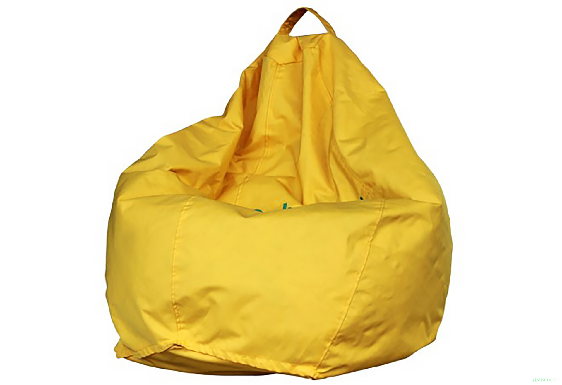 Фото 1 - Крісло-груша жовта 115х85 Flybag