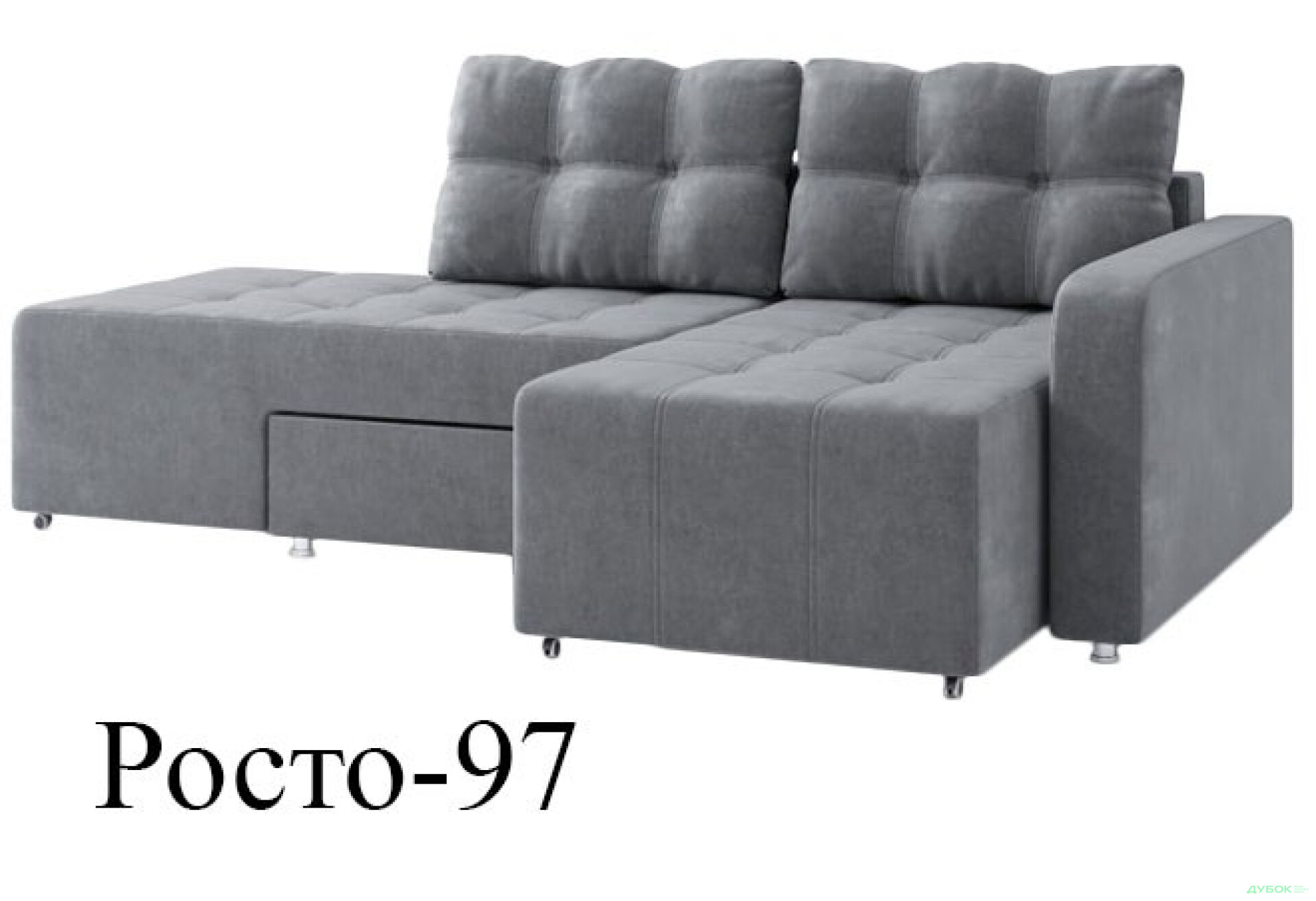 Фото 1 - Мягкий уголок Фиеста ППУ Угловой диван (Дизайн X) Sofyno