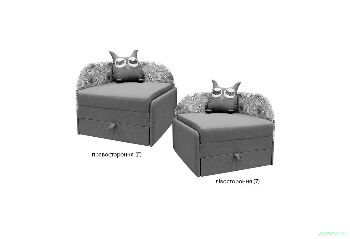 Изображение 5 - Диван Топчан Сова, пленет 18 (ексім) + print 10 (апарель) Вика