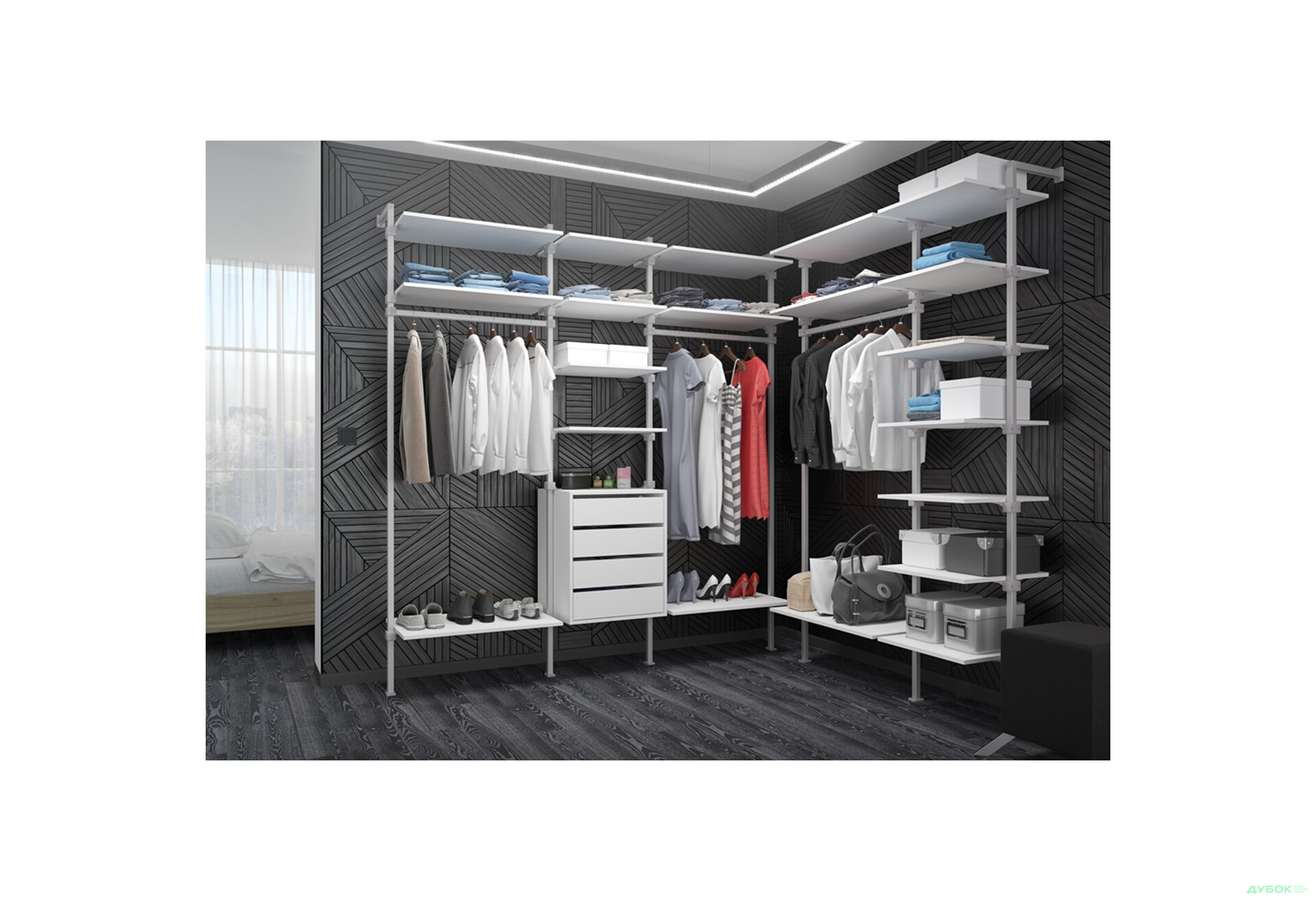 Гардеробна система І Vip-Master VIP-master - Зображення 1 Зображення 1 - Гардеробна система І Vip-Master VIP-master