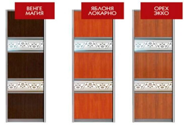 Фасад 200x56 Комби №5 ДСП Наоми 2.1 Мебель Стар