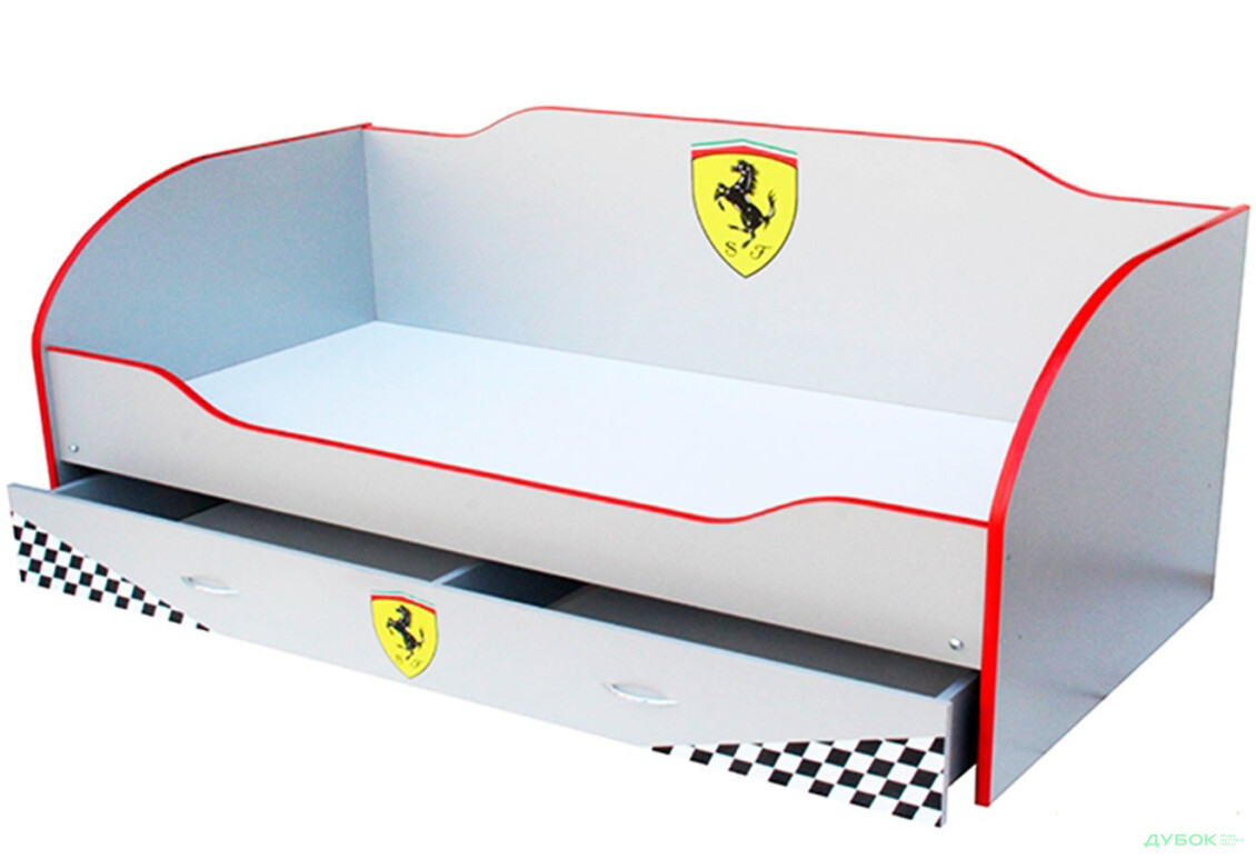 Ліжко дитяче Kinder-cool KC 011 сп.м.80х170 + ящик Форсаж Viorina-Deko