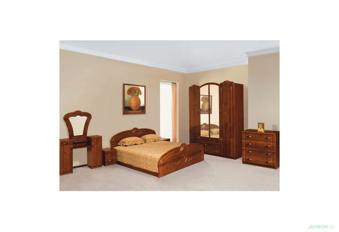 Модульная спальня Антонина Лак Svit Mebliv