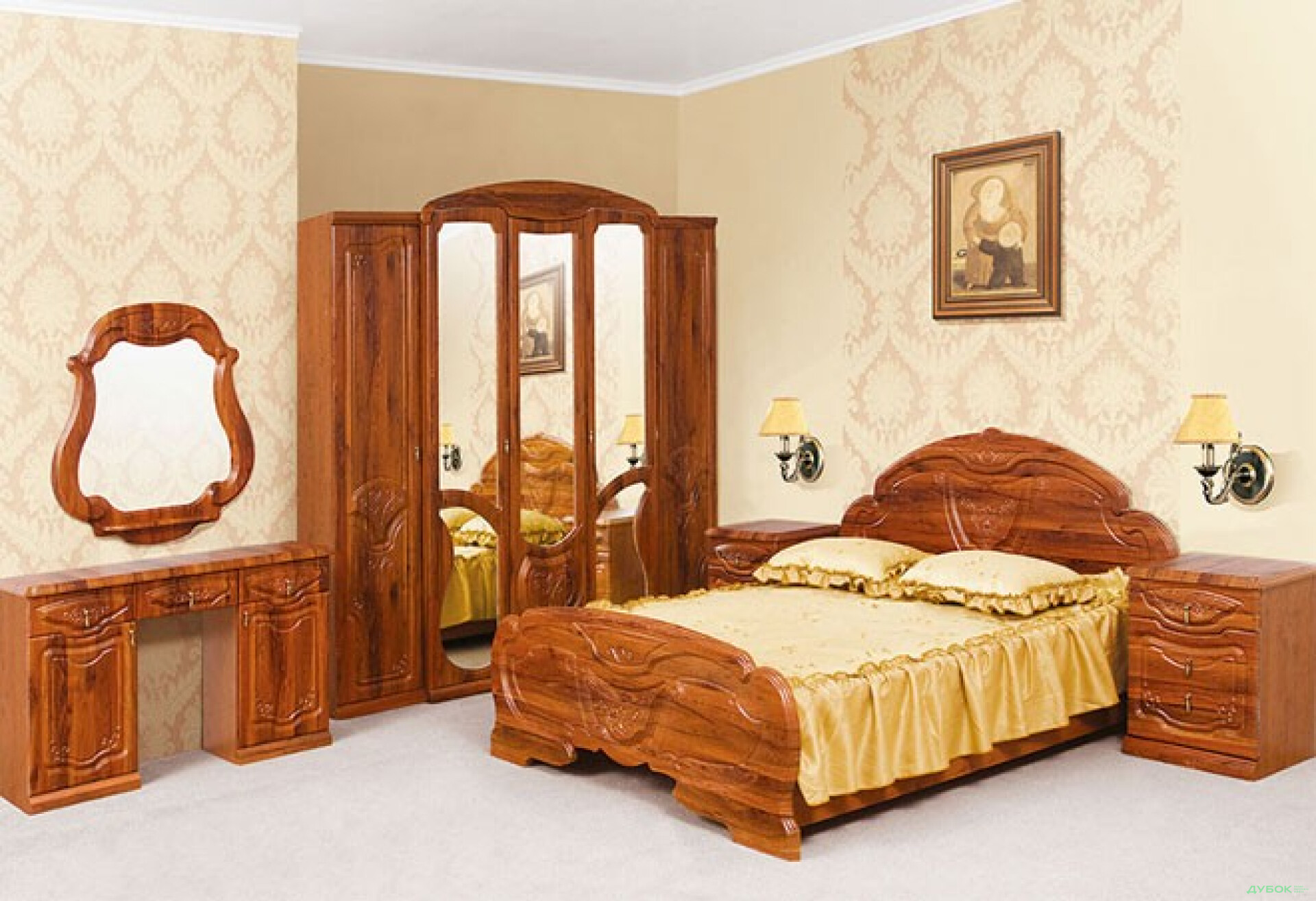Фото 2 - Модульна спальня Емілія Світ Меблів