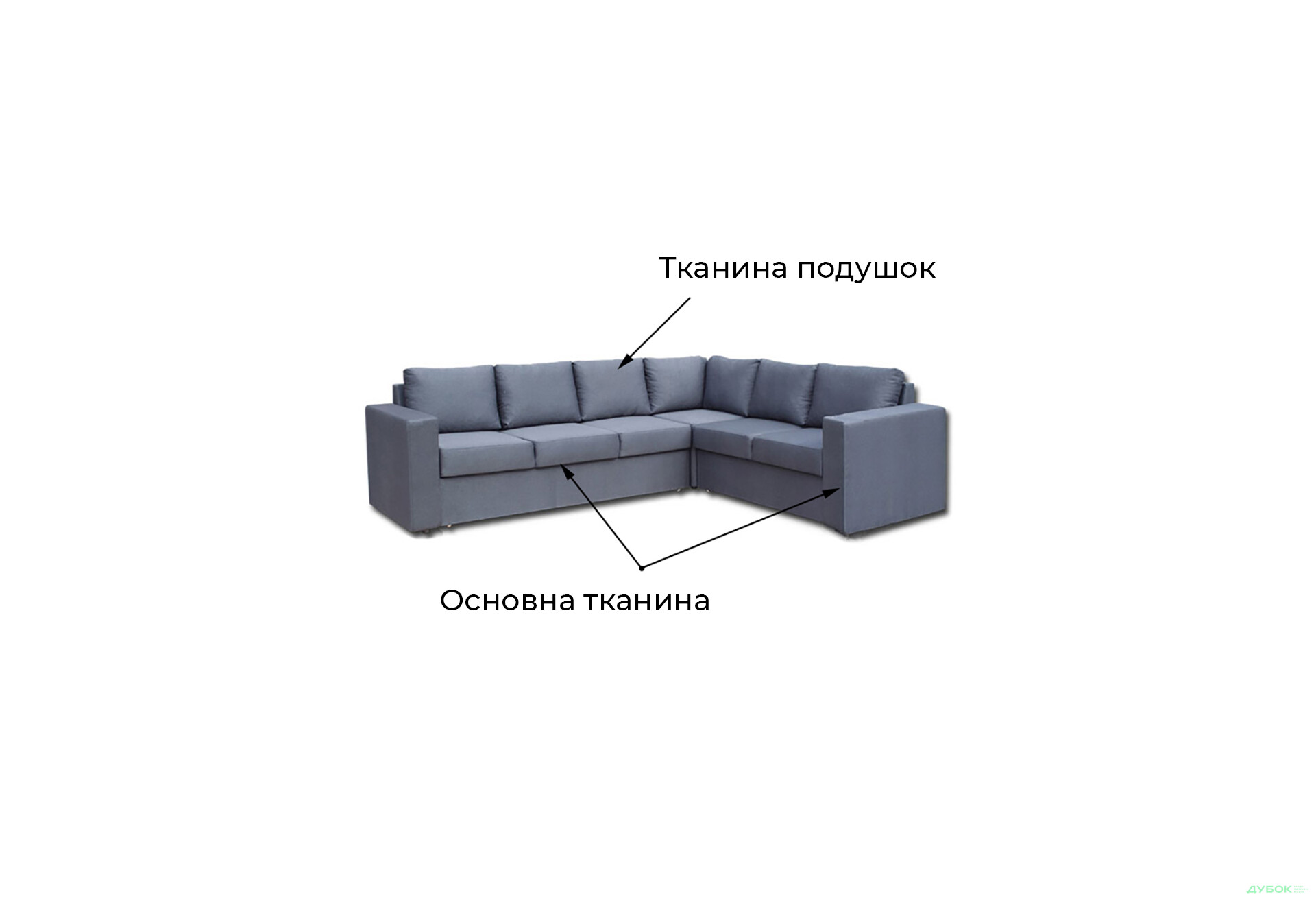 Изображение 6 - Мягкий уголок Вика Чикаго 32-А (узкие быльца) 300x236 см