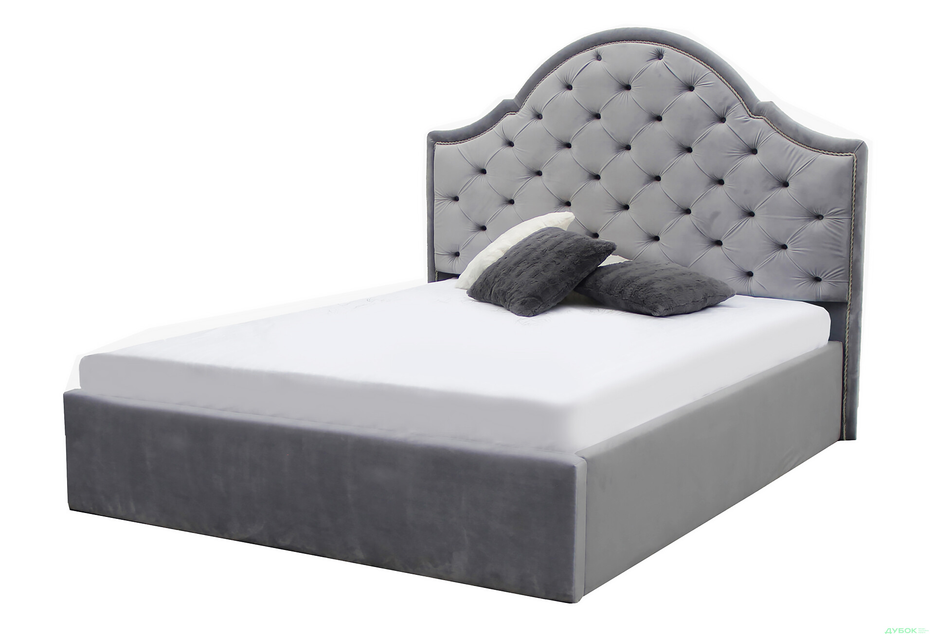 Зображення 1 - М'яке ліжко Мілана 1.8 Підйомне з каркасом MiroMark