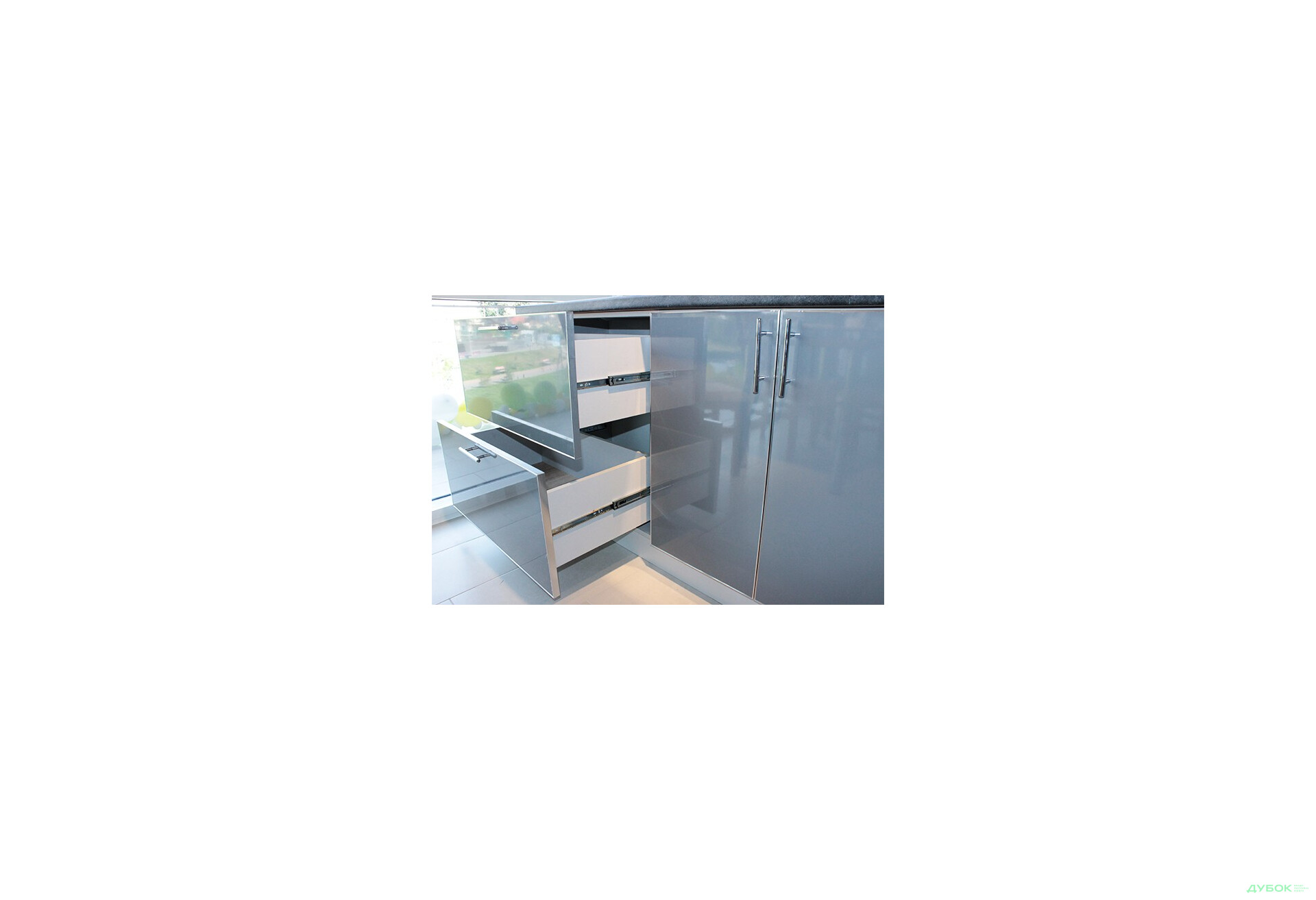 Кухня Міррор Глосс / Mirror Gloss Комплект ІІ Виставкова модель MebelStar - Зображення 2 Зображення 2 - Кухня Міррор Глосс / Mirror Gloss Комплект ІІ Виставкова модель MebelStar