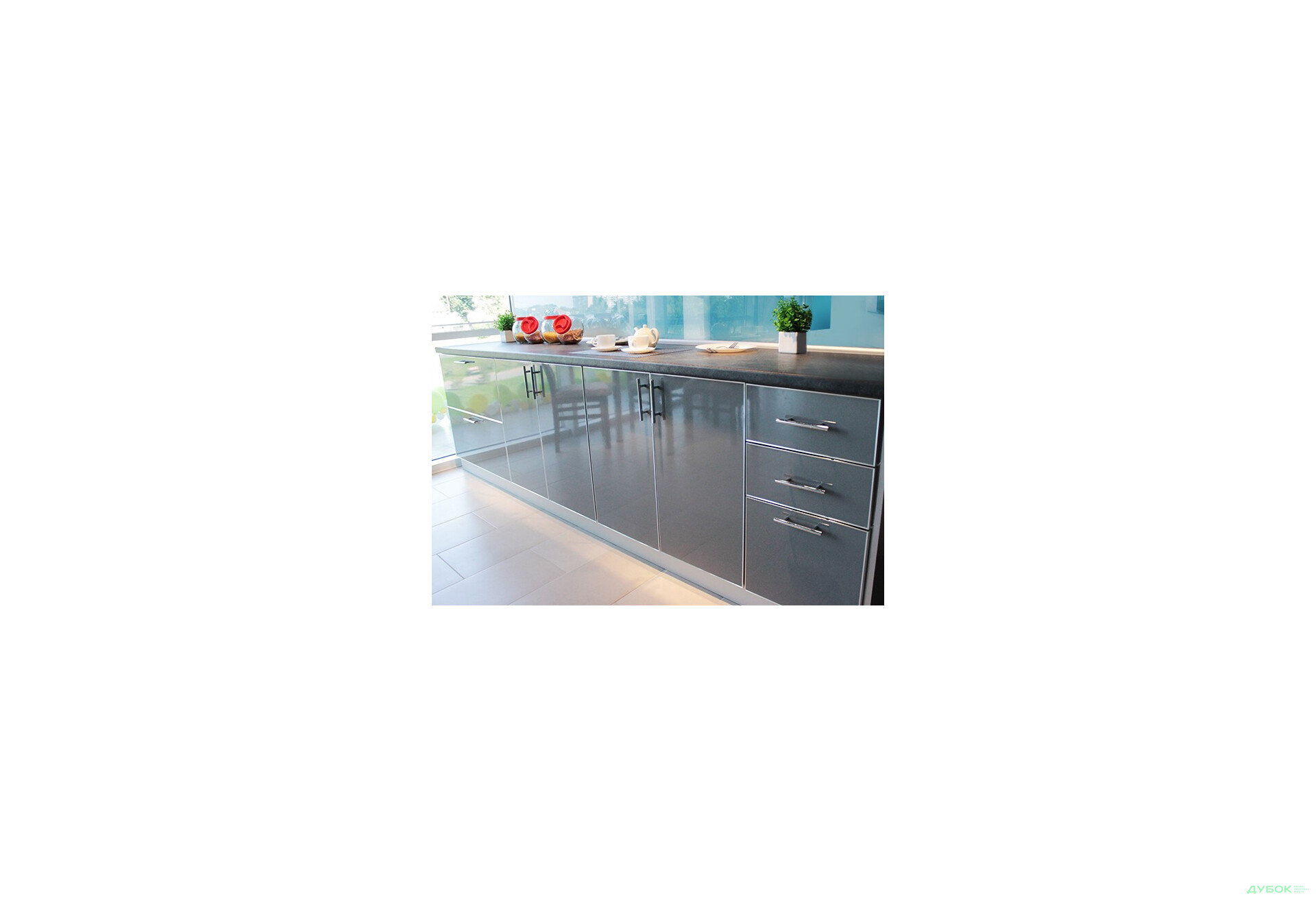 Кухня Міррор Глосс / Mirror Gloss Комплект ІІ Виставкова модель MebelStar - Зображення 4 Зображення 4 - Кухня Міррор Глосс / Mirror Gloss Комплект ІІ Виставкова модель MebelStar