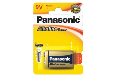 Батарейка Panasonic ALKALINE POWER (6LR61) BLI 1 ALKALINE Panasonic