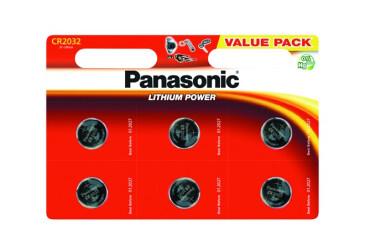 Батарейка Panasonic CR 2032 BLI 6 LITHIUM Panasonic