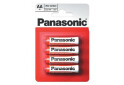 Фото 1 - Батарейка Panasonic RED ZINK R6 BLI 4 ZINK-CARBON Panasonic