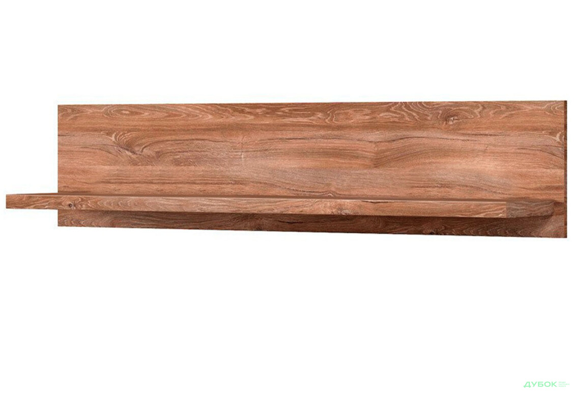 Полка навісна ВМК Герман 139 см Дуб стірлінг - Зображення 1 Зображення 1 - Полка навісна ВМК Герман 139 см Дуб стірлінг