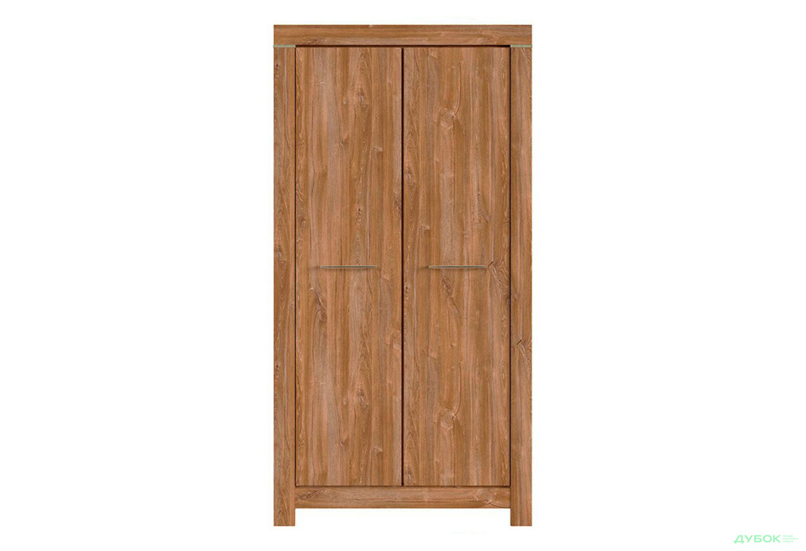 Шафа ВМК Герман 2-дверна 98 см Дуб стірлінг - Зображення 3 Зображення 3 - Шафа ВМК Герман 2-дверна 98 см Дуб стірлінг