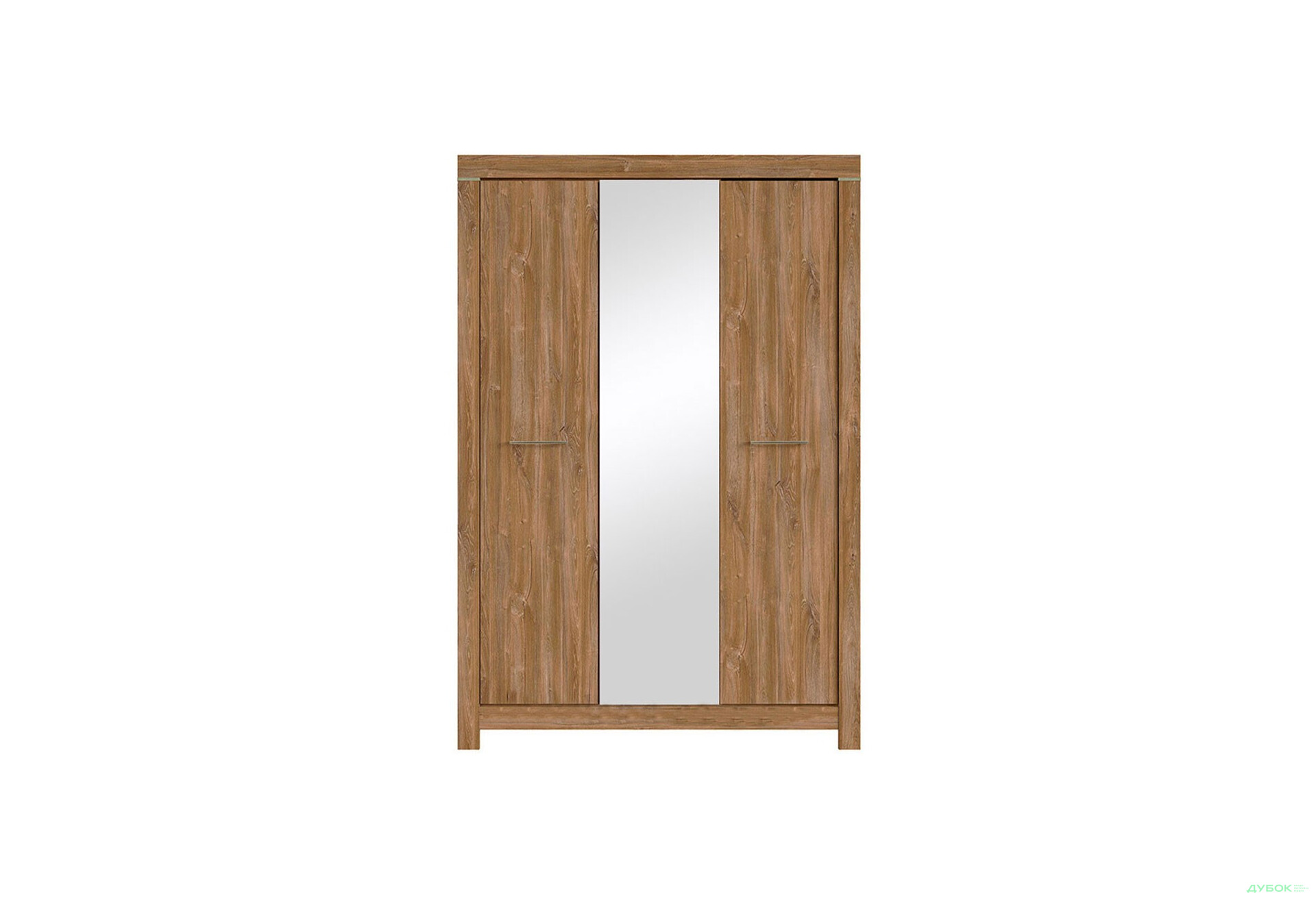 Шкаф ВМК Герман 3-дверный 167 см Дуб стирлинг - Изображение 1 Изображение 1 - Шкаф ВМК Герман 3-дверный 167 см Дуб стирлинг