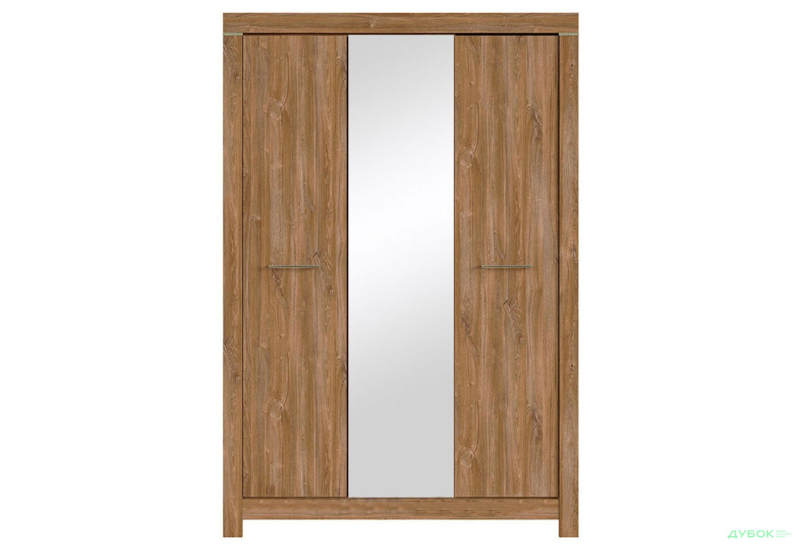 Шкаф ВМК Герман 3-дверный 167 см Дуб стирлинг - Изображение 1 Изображение 1 - Шкаф ВМК Герман 3-дверный 167 см Дуб стирлинг