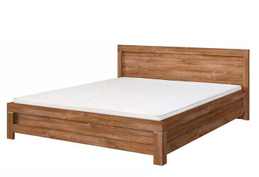 Ліжко ВМК Герман (без вкладу) 160х200 см, дуб стірлінг
