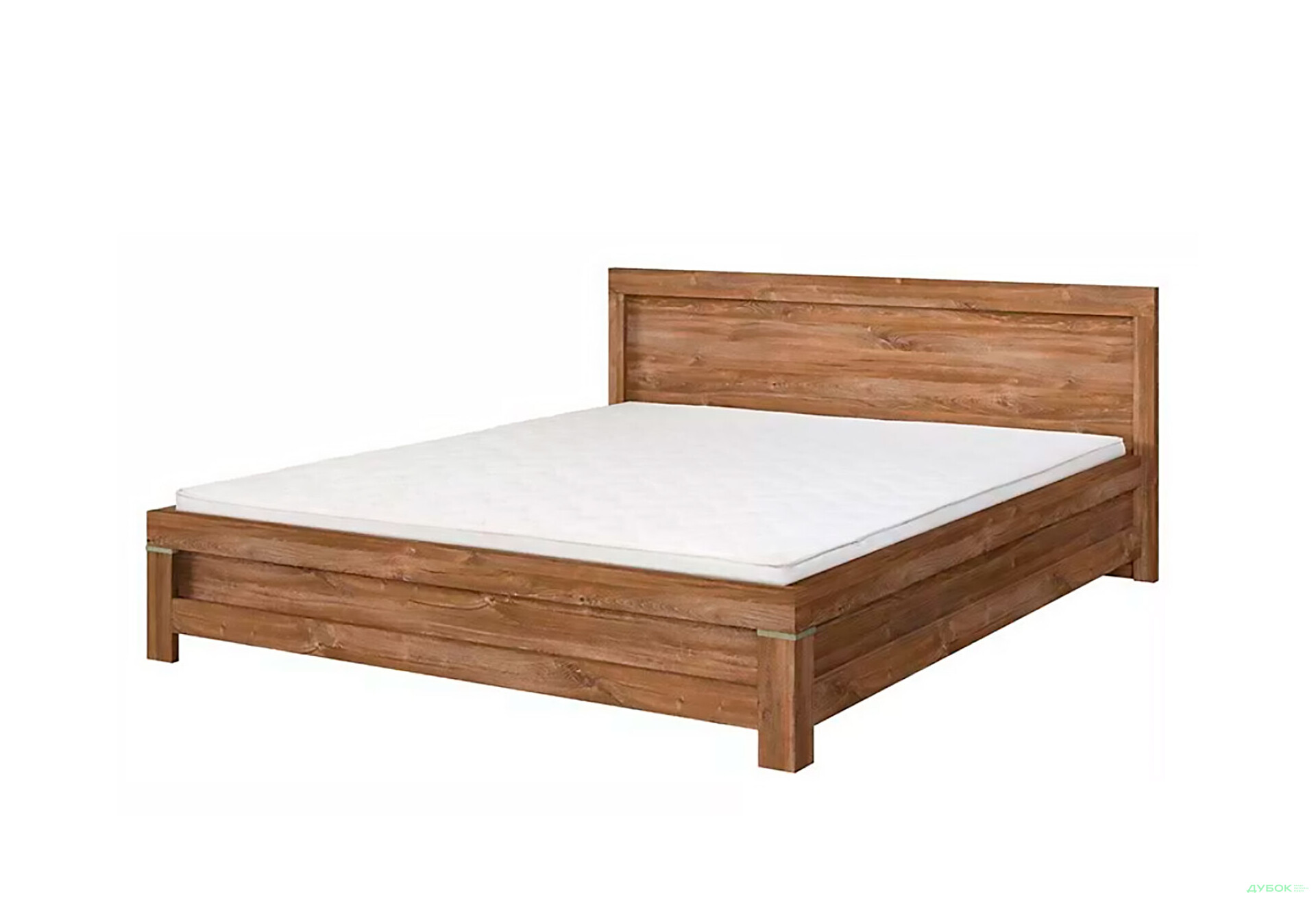 Ліжко ВМК Герман (без вкладу) 160х200 см, дуб стірлінг - Зображення 1 Зображення 1 - Ліжко ВМК Герман (без вкладу) 160х200 см, дуб стірлінг
