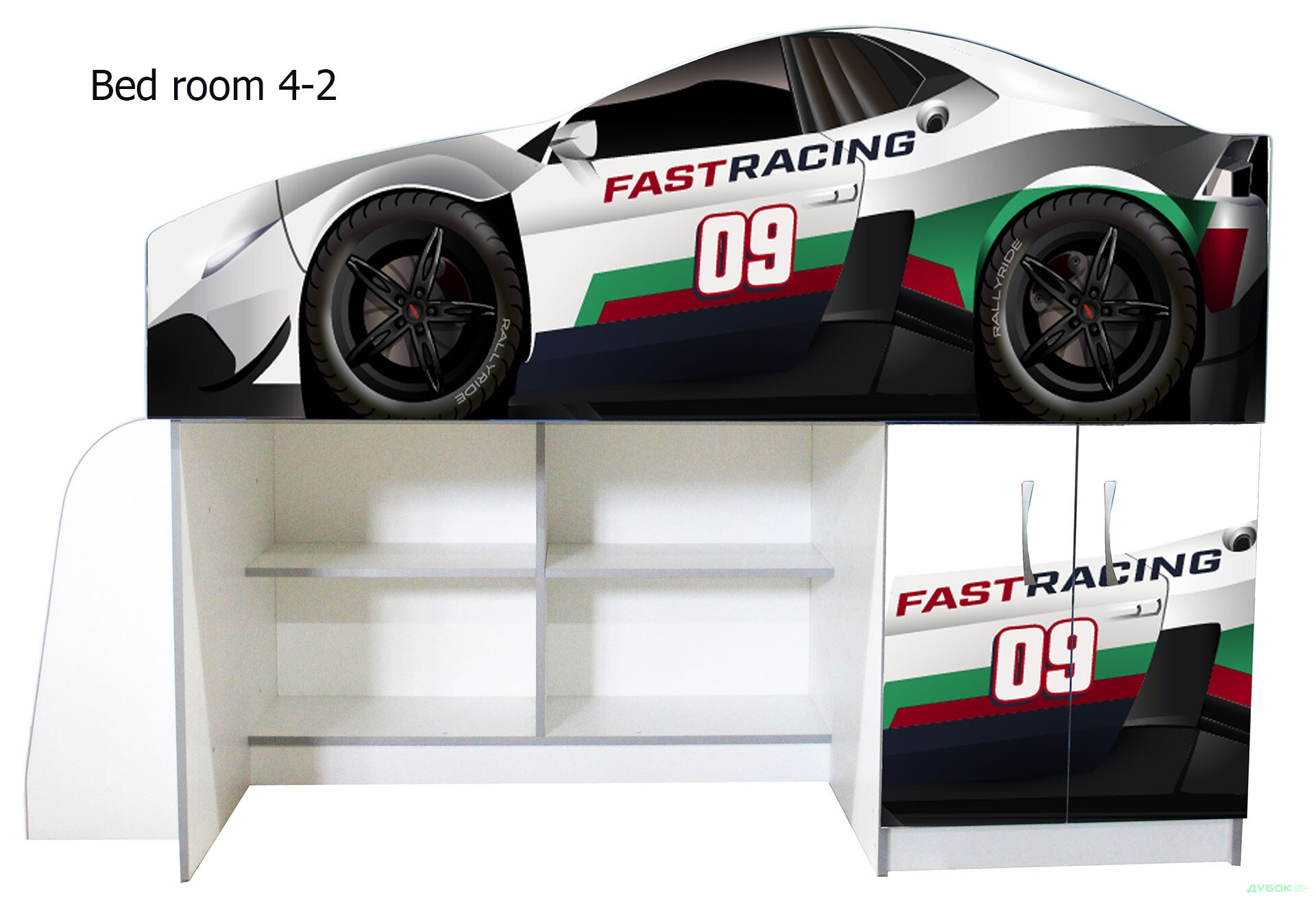 Изображение 4 - Кровать-комната 4 (80х170) Виорина Деко