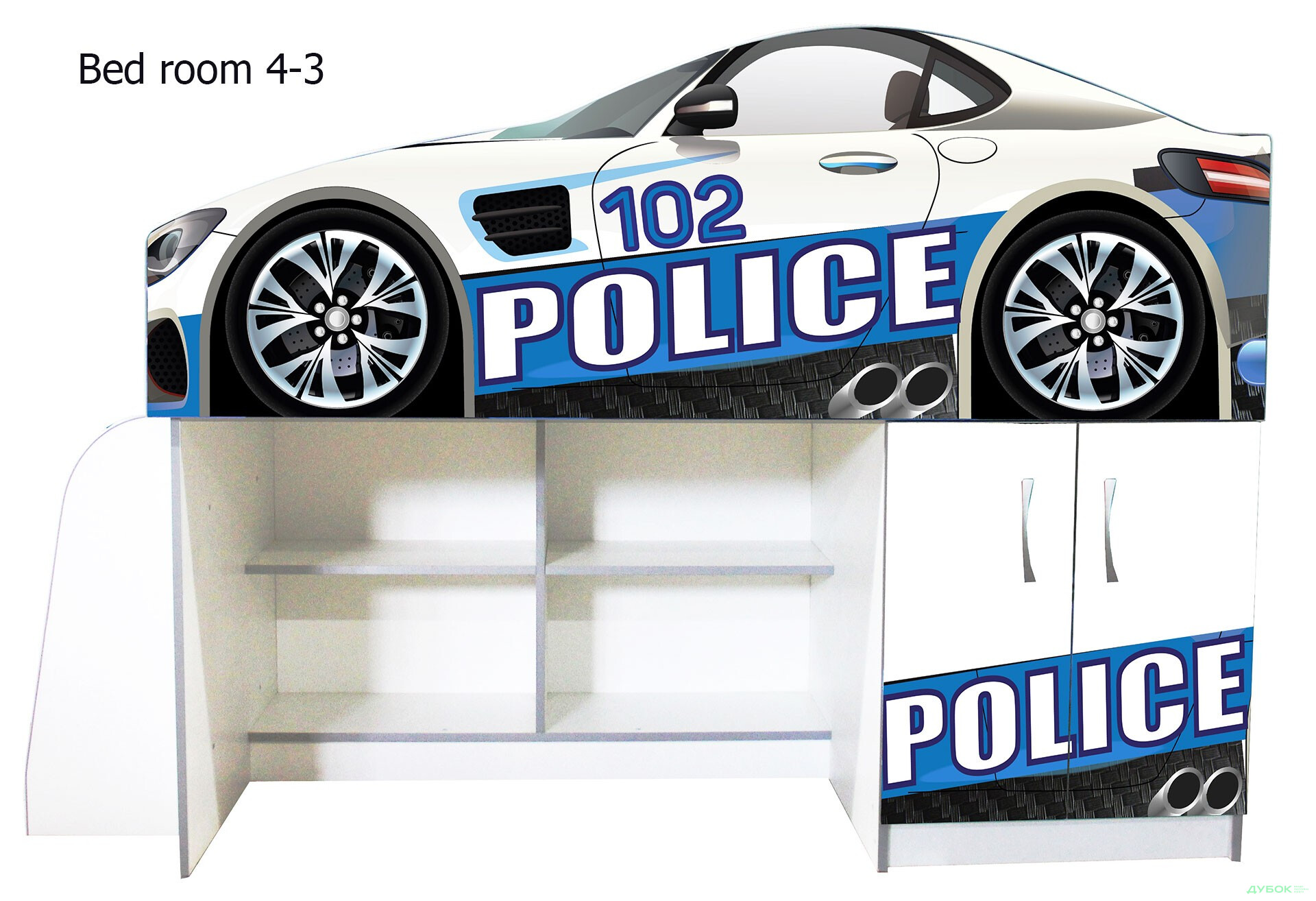 Изображение 5 - Кровать-комната 4 (80х170) Виорина Деко