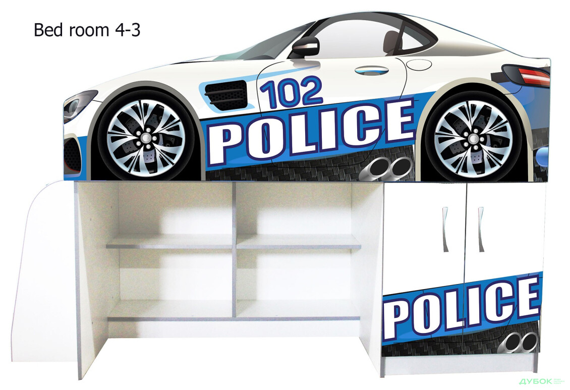 Кровать-комната 4 (80х170) Виорина Деко - Изображение 5 Изображение 5 - Кровать-комната 4 (80х170) Виорина Деко